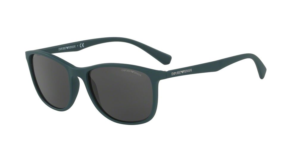 Armani EA4074 Progressive Prescription Sunglasses EA4074-550087-56 - Lens Diameter 56 mm, Frame Color Matte Green