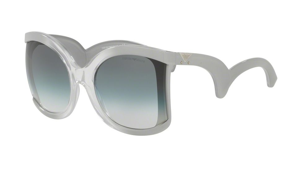 Armani EA4083 Progressive Prescription Sunglasses EA4083-55468E-59 - Lens Diameter 59 mm, Frame Color Grey Gradient