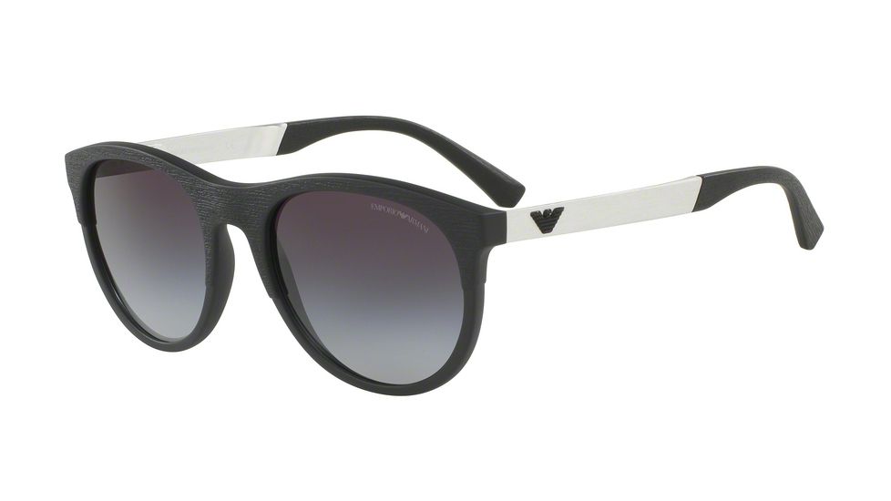 Armani EA4084 Progressive Prescription Sunglasses EA4084-50428G-56 - Lens Diameter 56 mm, Frame Color Matte Balck