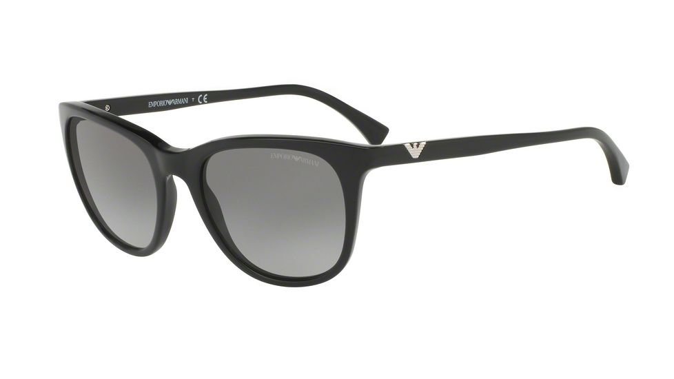 Armani EA4086 Progressive Prescription Sunglasses EA4086-501711-54 - Lens Diameter 54 mm, Frame Color Black