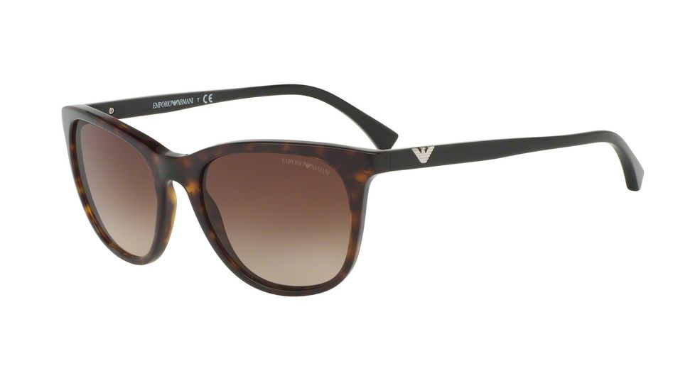 Armani EA4086 Progressive Prescription Sunglasses EA4086-502613-54 - Lens Diameter 54 mm, Frame Color Dark Havana