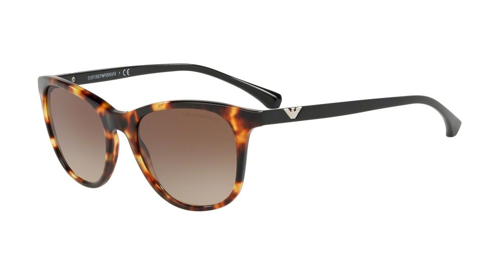 Armani EA4086 Progressive Prescription Sunglasses EA4086-567713-54 - Lens Diameter 54 mm, Frame Color Blonde Havana