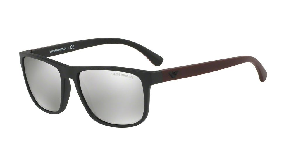Armani EA4087F Bifocal Prescription Sunglasses EA4087F-50426G-59 - Lens Diameter 59 mm, Frame Color Matte Black