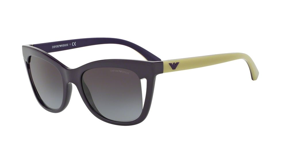 Armani EA4088 Bifocal Prescription Sunglasses EA4088-556011-52 - Lens Diameter 52 mm, Frame Color Violet