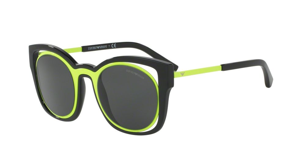 Armani EA4091 Bifocal Prescription Sunglasses EA4091-501787-50 - Lens Diameter 50 mm, Frame Color Black