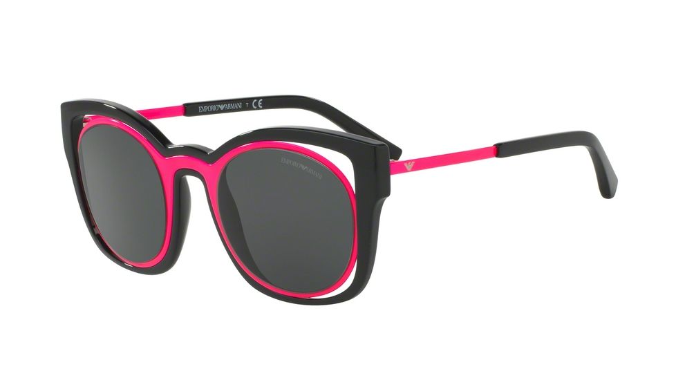Armani EA4091 Bifocal Prescription Sunglasses EA4091-558987-50 - Lens Diameter 50 mm, Frame Color Black