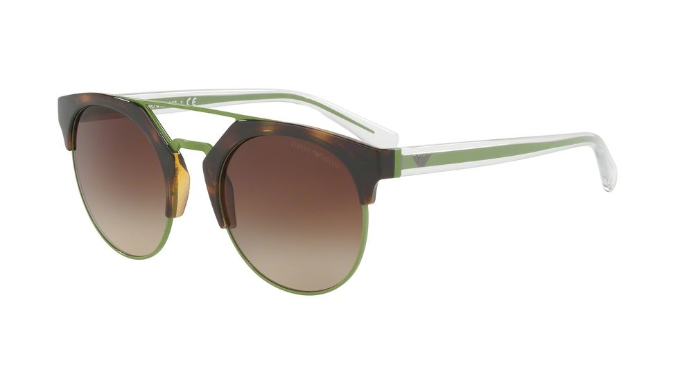 Armani EA4092F Bifocal Prescription Sunglasses EA4092F-502613-53 - Lens Diameter 53 mm, Frame Color Havana/apple