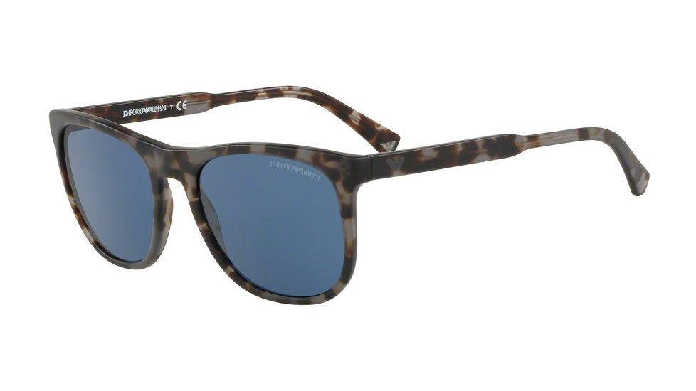 Armani EA4099 Bifocal Prescription Sunglasses EA4099-567980-56 - Lens Diameter 56 mm, Frame Color Matte Grey Havana