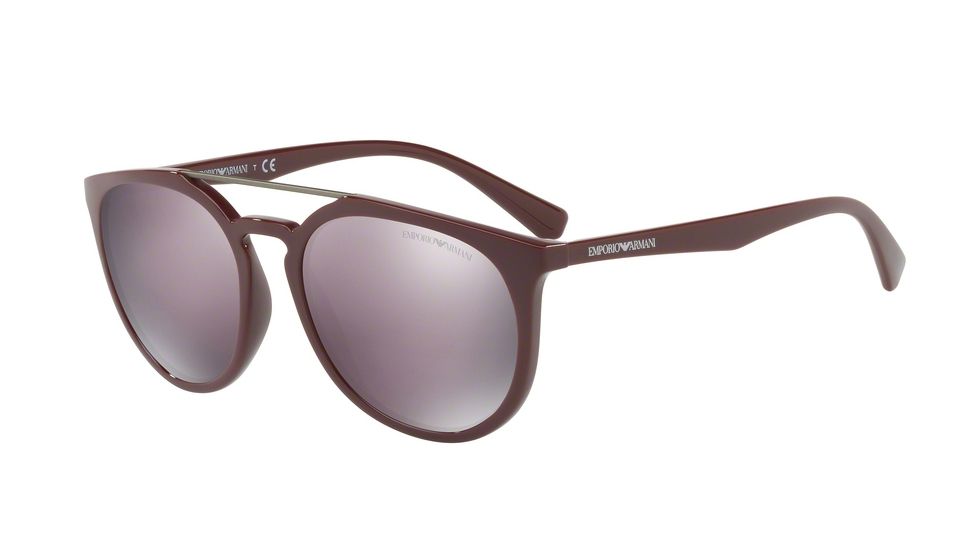 Armani EA4103 Bifocal Prescription Sunglasses EA4103-55985R-56 - Lens Diameter 56 mm, Frame Color Bordeaux