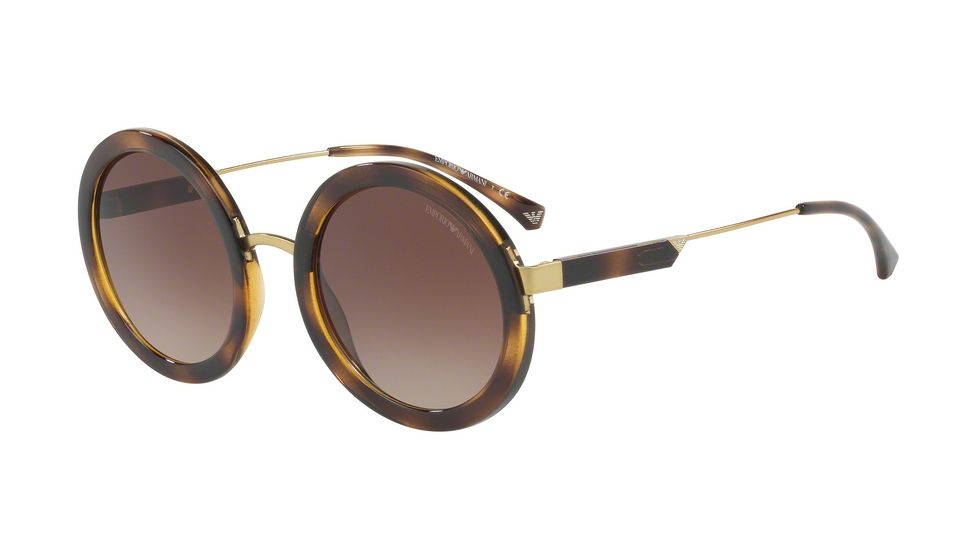 Armani EA4106 Bifocal Prescription Sunglasses EA4106-502613-51 - Lens Diameter 51 mm, Frame Color Dark Havana