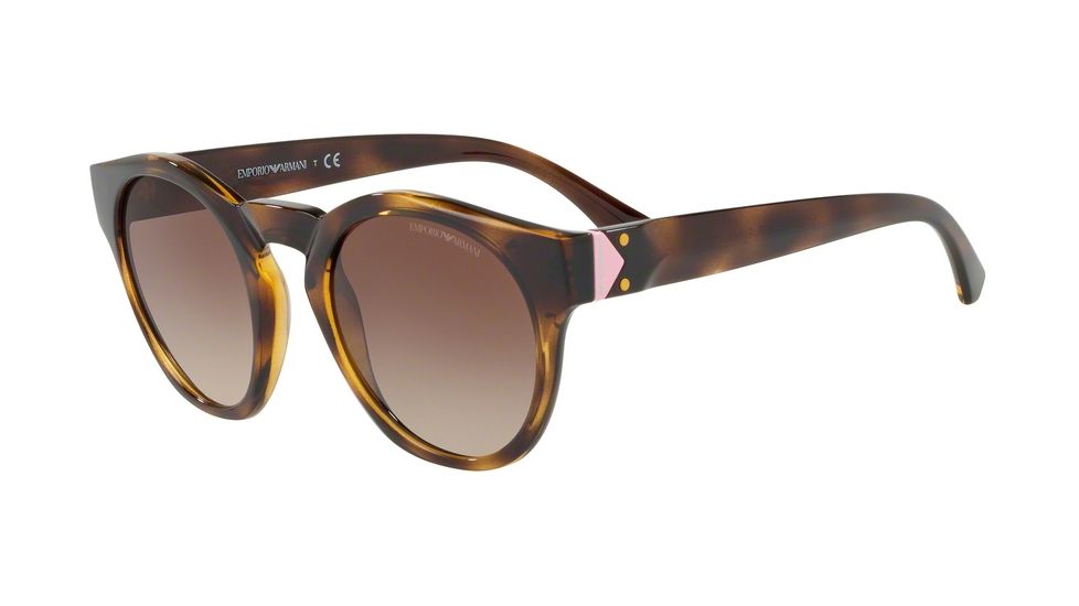 Armani EA4113 Progressive Prescription Sunglasses EA4113-502613-51 - Lens Diameter 51 mm, Frame Color Dark Havana