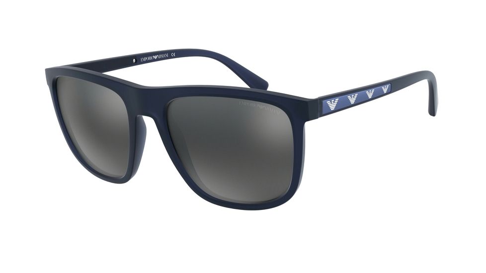 Armani EA4124 Progressive Prescription Sunglasses, 57mm, EA4124-57236G-57-PRO