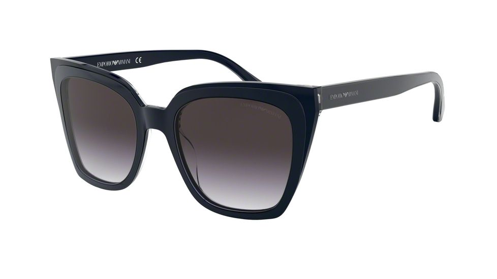 Armani EA4127F Progressive Prescription Sunglasses, 53mm, EA4127F-57438G-53-PRO