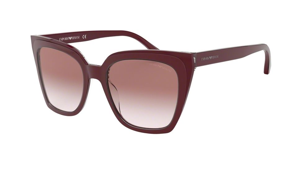 Armani EA4127F Progressive Prescription Sunglasses, 53mm, EA4127F-57448D-53-PRO