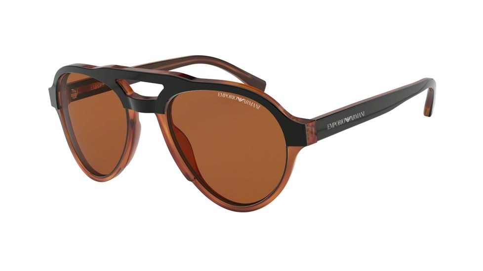 Armani EA4128 Progressive Prescription Sunglasses, 54mm, EA4128-574273-54-PRO