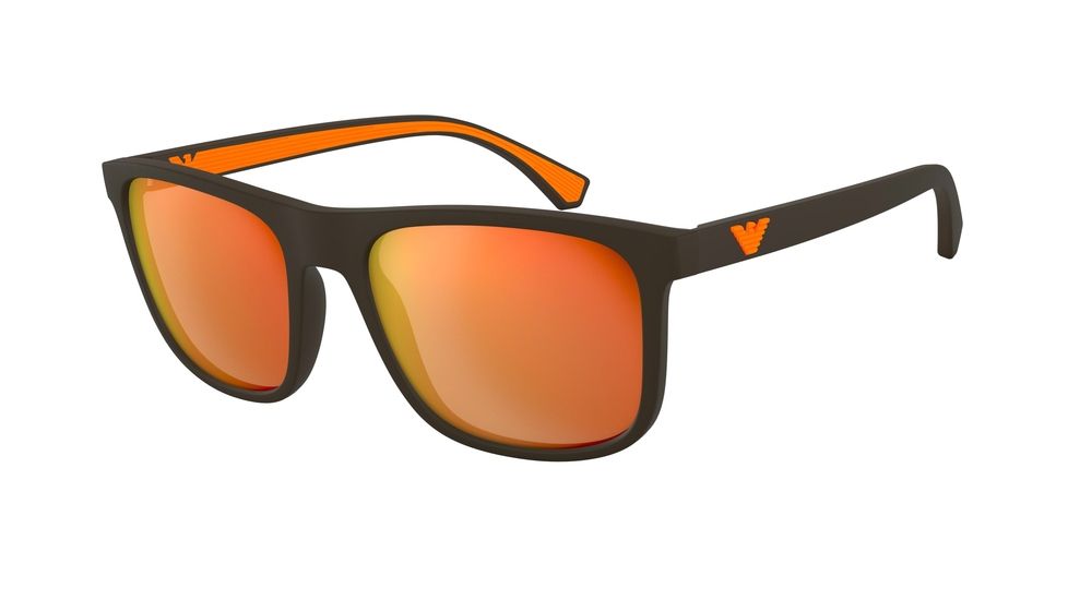 Armani EA4129 Progressive Prescription Sunglasses, 56mm, EA4129-5752F6-56-PRO