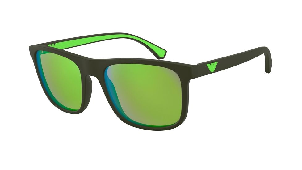 Armani EA4129 Progressive Prescription Sunglasses, 56mm, EA4129-57538N-56-PRO