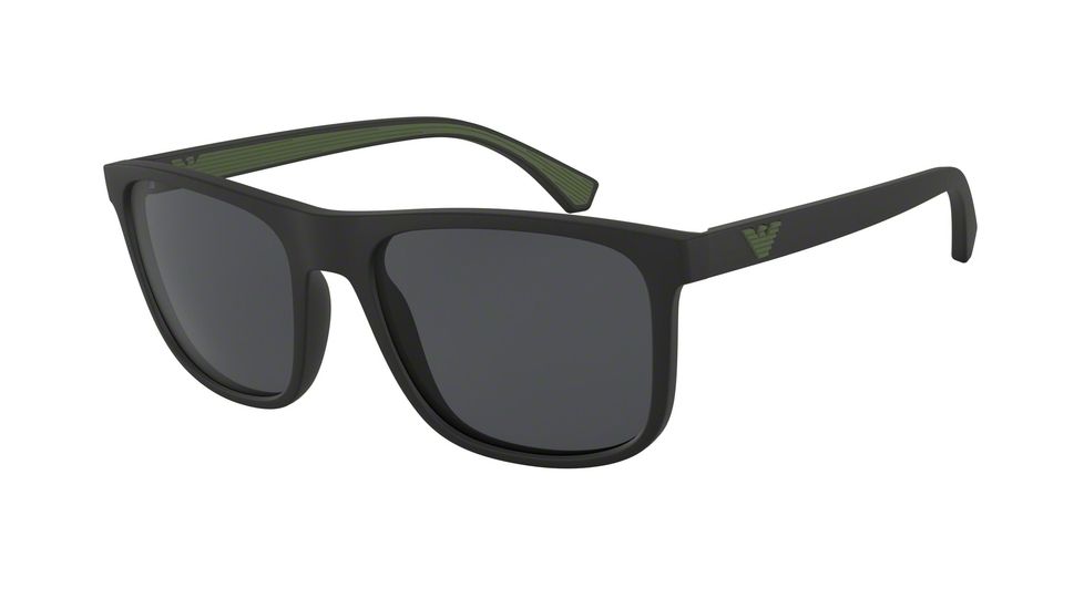 Armani EA4129F Bifocal Prescription Sunglasses, 56mm, EA4129F-504287-56-BI