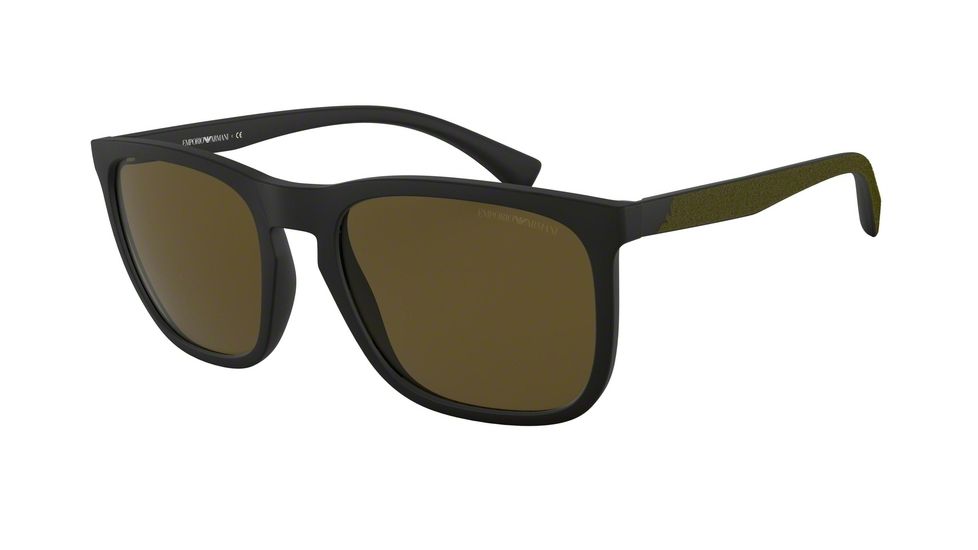 Armani EA4132F Bifocal Prescription Sunglasses, 57mm, EA4132F-504273-57-BI