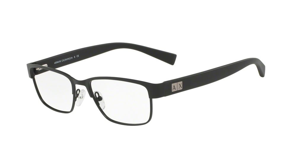 Armani Exchange AX1020 Bifocal Prescription Eyeglasses 6063-54 - Matte Black Frame