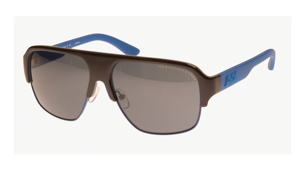 Armani Exchange AX2011S Bifocal Prescription Sunglasses AX2011S-809787-58 - Lens Diameter 58 mm, Frame Color Indigo Wash/satin Sky Diver Bl
