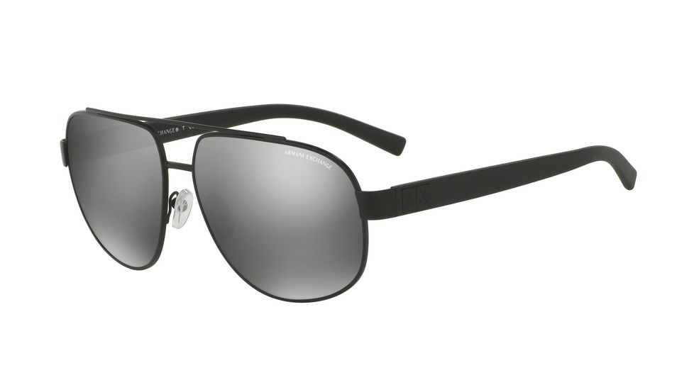 Armani Exchange AX2019S Bifocal Prescription Sunglasses AX2019S-60636G-60 - Lens Diameter 60 mm, Frame Color Matte Black