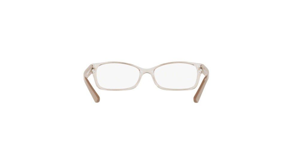Armani Exchange AX3017 Progressive Prescription Eyeglasses, 52mm, Transparent Beige, AX3017-8279-52-PRO