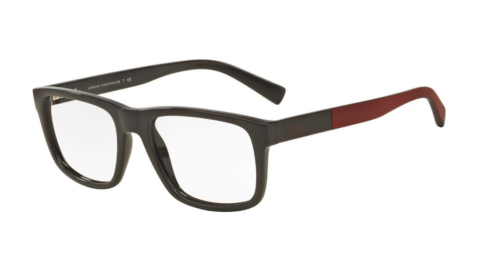 Armani Exchange AX3025F Progressive Prescription Eyeglasses 8176-53 - Olive Frame