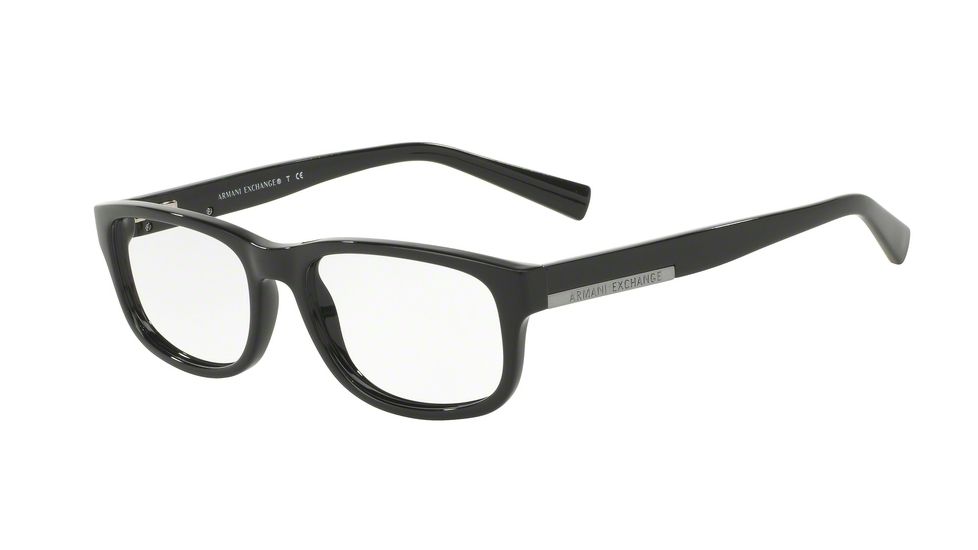 Armani Exchange AX3031 Bifocal Prescription Eyeglasses 8158-54 - Black Frame