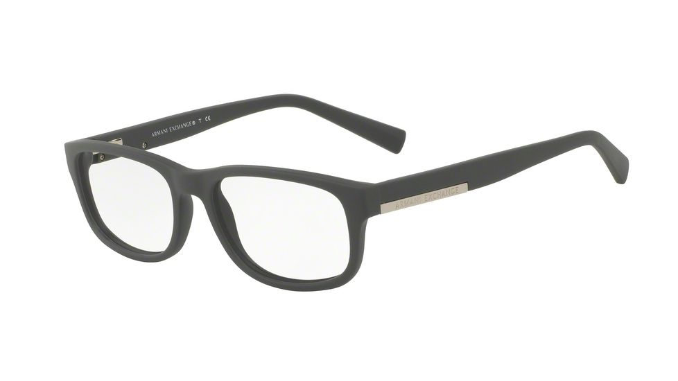 Armani Exchange AX3031 Bifocal Prescription Eyeglasses 8180-54 - Matte Grey Frame