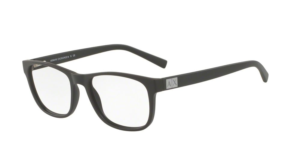 Armani Exchange AX3034F Progressive Prescription Eyeglasses 8194-54 - Matte Mountain Frame