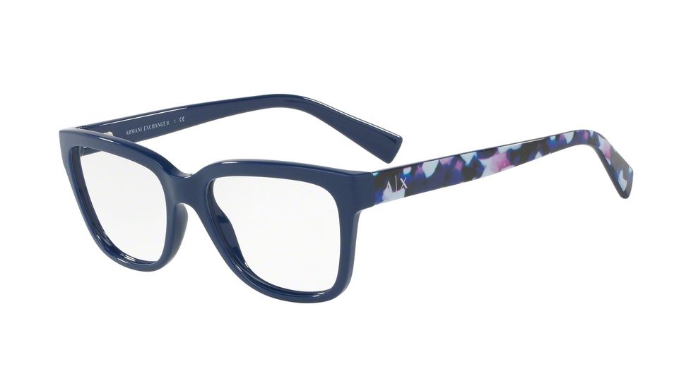 Armani Exchange AX3036F Bifocal Prescription Eyeglasses 8193-54 - Blue Frame