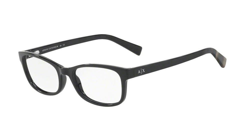 Armani Exchange AX3043 Bifocal Prescription Eyeglasses 8225-53 - Black Frame