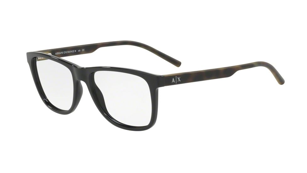 Armani Exchange AX3048F Bifocal Prescription Eyeglasses 8158-56 - Black Frame