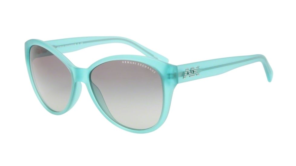 Armani Exchange AX4006 Bifocal Prescription Sunglasses AX4006-802111-59 - Lens Diameter 59 mm, Frame Color Matte Bright Spearmint Trans.