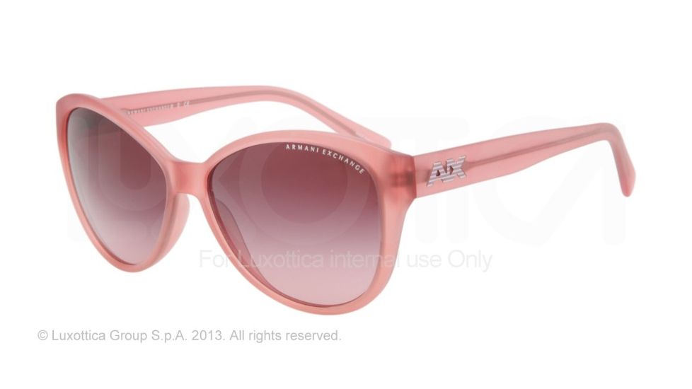 Armani Exchange AX4006 Bifocal Prescription Sunglasses AX4006-80308H-59 - Lens Diameter 59 mm, Frame Color Matte Wild Thistle