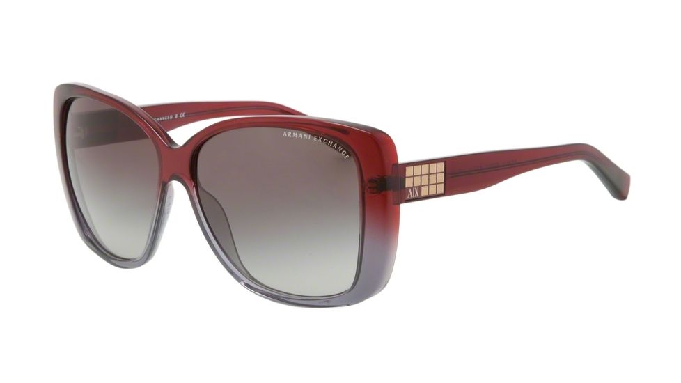 Armani Exchange AX4010 Bifocal Prescription Sunglasses AX4010-800211-61 - Lens Diameter 61 mm, Frame Color Berry Gradient