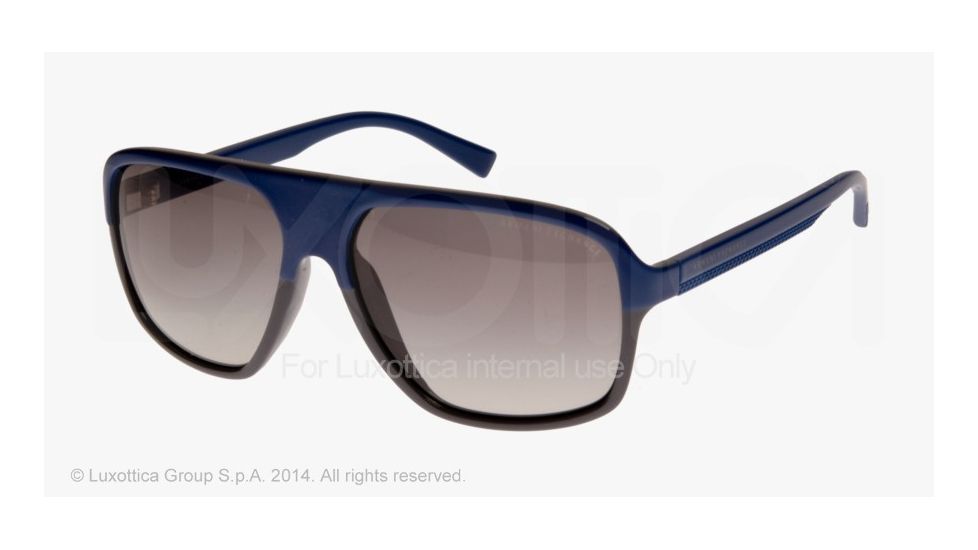 Armani Exchange AX4020S Single Vision Prescription Sunglasses AX4020S-807011-61 - Lens Diameter 61 mm, Frame Color Castle Rock/deep Ultramarine