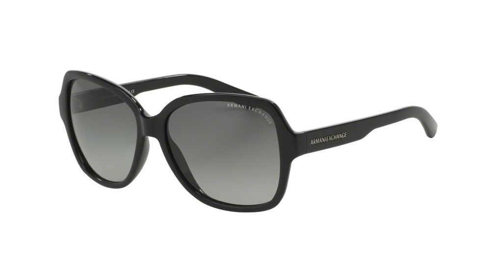 Armani Exchange AX4029S Bifocal Prescription Sunglasses AX4029S-800411-57 - Lens Diameter 57 mm, Frame Color Black