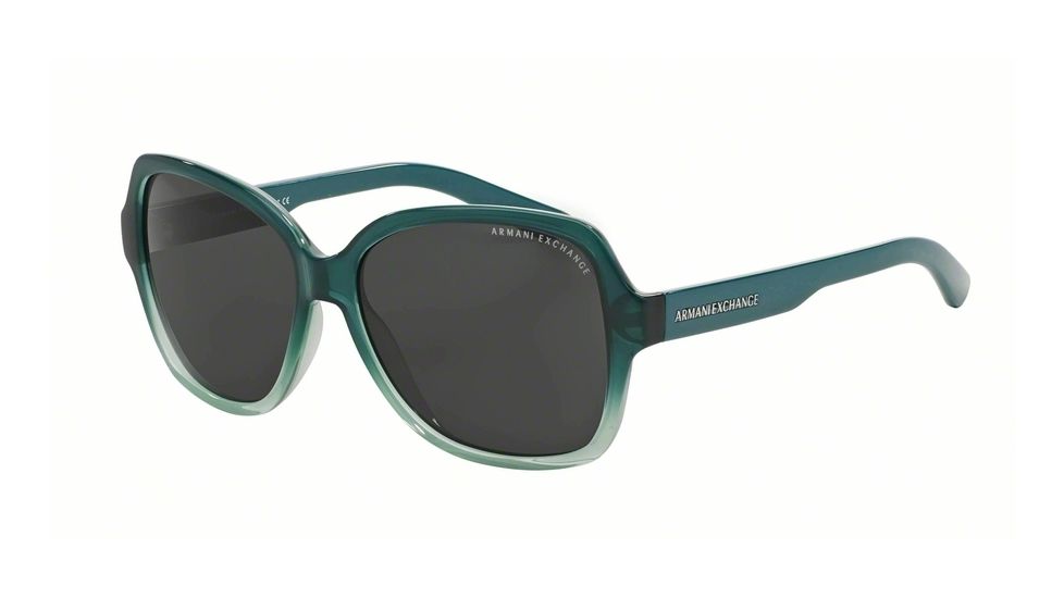 Armani Exchange AX4029S Bifocal Prescription Sunglasses AX4029S-813687-57 - Lens Diameter 57 mm, Frame Color Ocean Teal Gradient/Ocean Teal