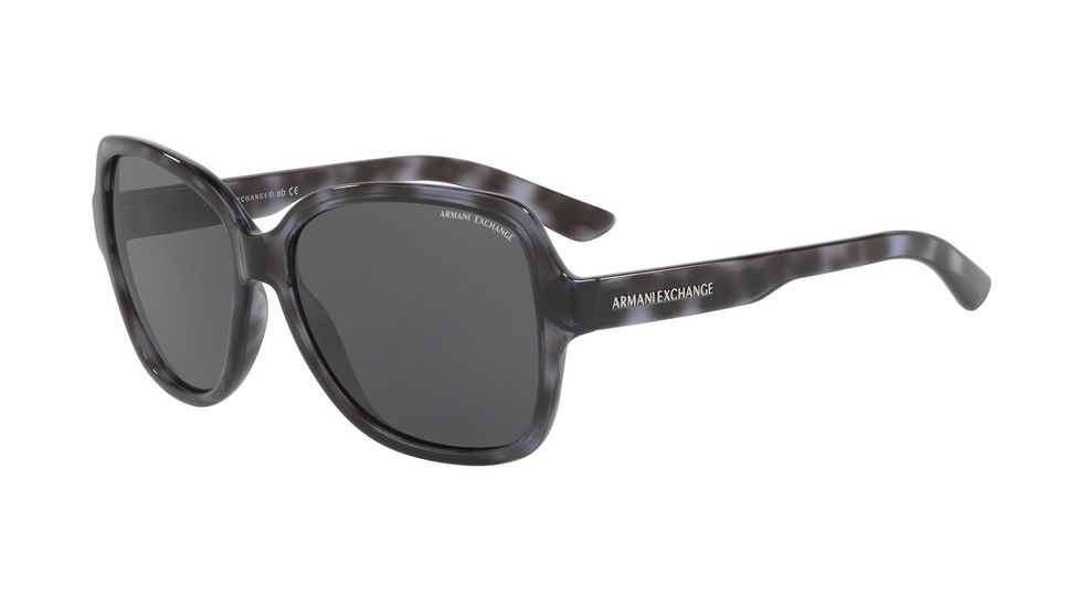 Armani Exchange AX4029S Bifocal Prescription Sunglasses AX4029S-820687-57 - Lens Diameter 57 mm, Frame Color Blue Havana