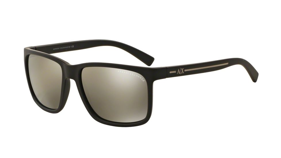 Armani Exchange AX4041SF Bifocal Prescription Sunglasses AX4041SF-80625A-58 - Lens Diameter 58 mm, Frame Color Matte Brown