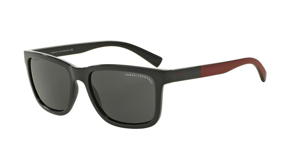 Armani Exchange AX4045S Bifocal Prescription Sunglasses AX4045S-817687-56 - Lens Diameter 56 mm, Frame Color Olive