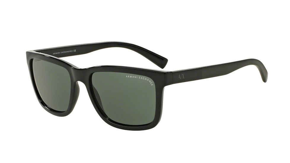 Armani Exchange AX4045S Bifocal Prescription Sunglasses AX4045S-817871-56 - Lens Diameter 56 mm, Frame Color Black