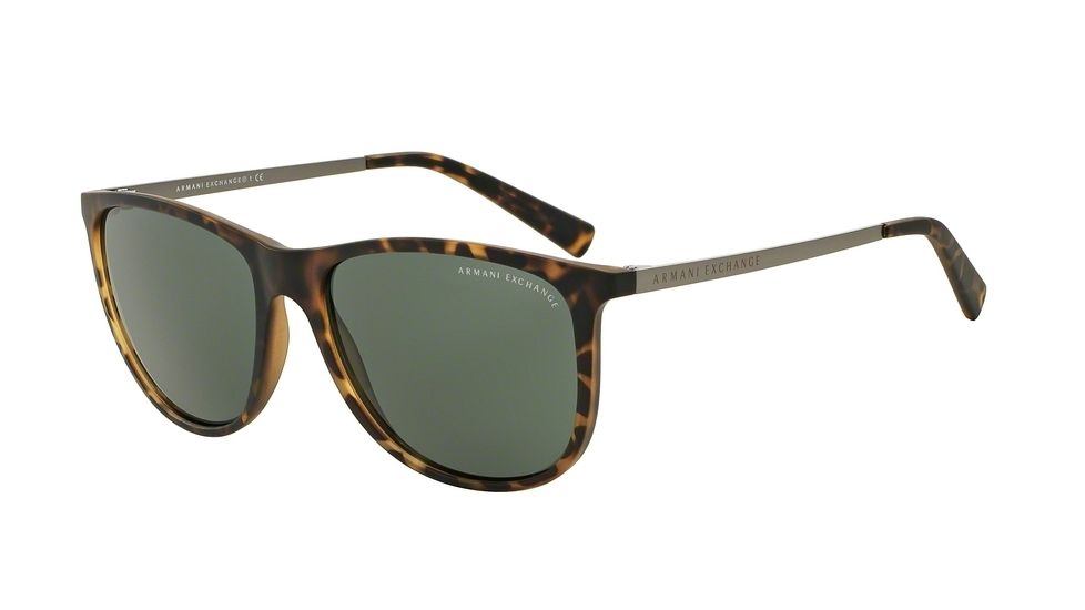 Armani Exchange AX4047S Bifocal Prescription Sunglasses AX4047S-802971-57 - Lens Diameter 57 mm, Frame Color Matte Tortoise