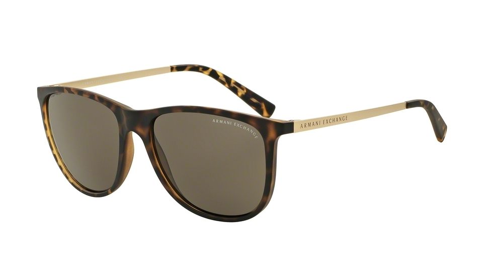 Armani Exchange AX4047S Bifocal Prescription Sunglasses AX4047S-802973-57 - Lens Diameter 57 mm, Frame Color Matte Tortoise