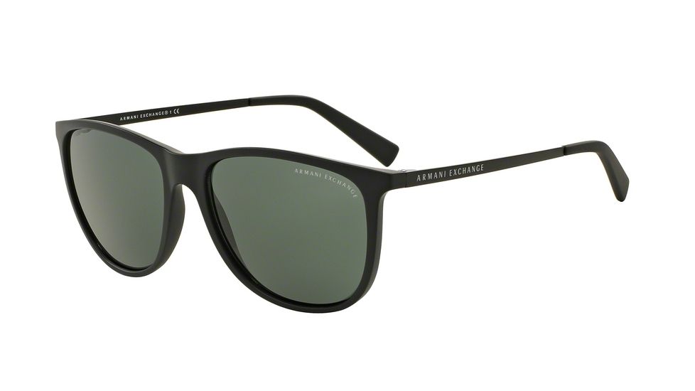Armani Exchange AX4047S Bifocal Prescription Sunglasses AX4047S-807871-57 - Lens Diameter 57 mm, Frame Color Matte Black