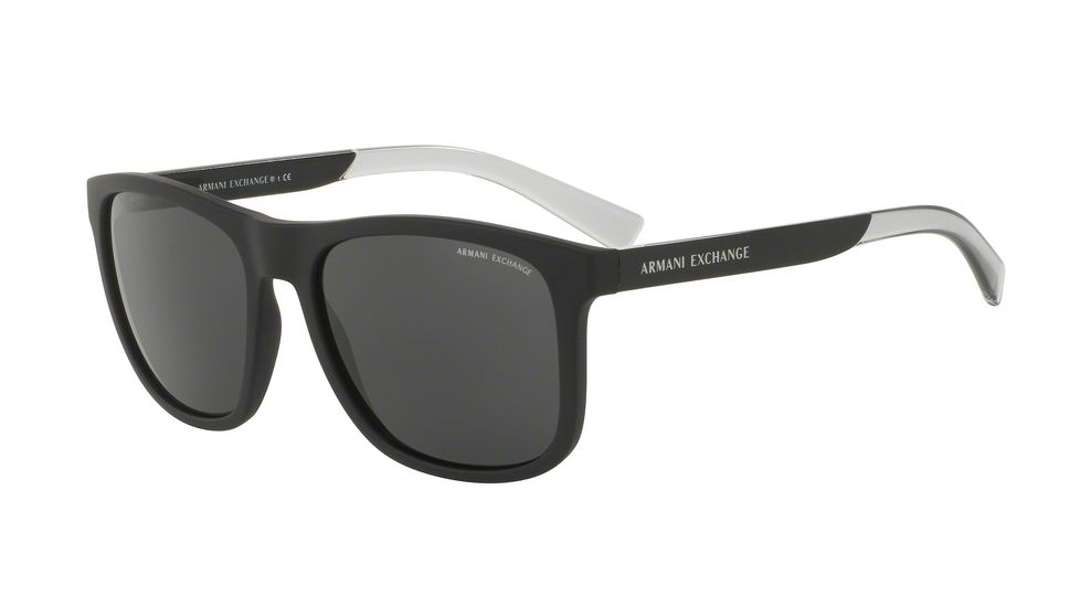 Armani Exchange AX4049S Bifocal Prescription Sunglasses AX4049S-818287-57 - Lens Diameter 57 mm, Frame Color Matte Black