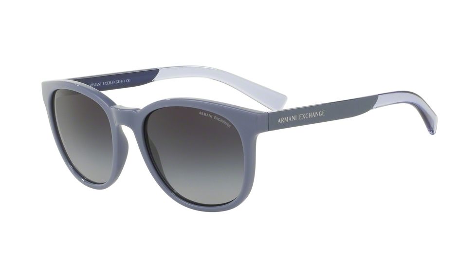 Armani Exchange AX4050S Single Vision Prescription Sunglasses AX4050S-81898G-54 - Lens Diameter 54 mm, Frame Color Mineral Mauve
