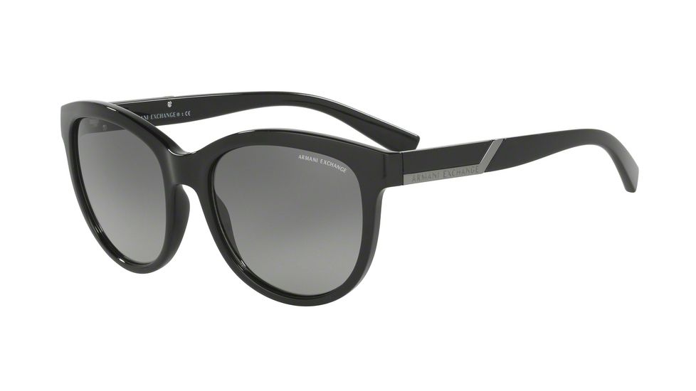Armani Exchange AX4051S Bifocal Prescription Sunglasses AX4051S-815811-55 - Lens Diameter 55 mm, Frame Color Black